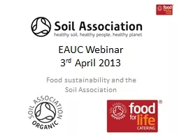 PPT-EAUC Webinar 3 rd April 2013