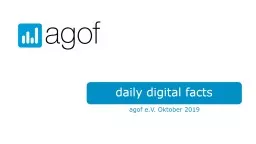 agof e.V. Oktober 2019 daily