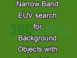 Beyond the Limb A Narrow Band EUV search for Background Objects with the AIA
