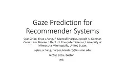 Gaze  Prediction   for