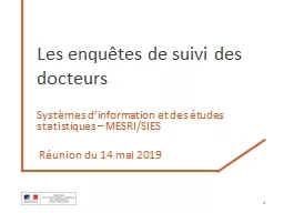 Les enquêtes de suivi des docteurs