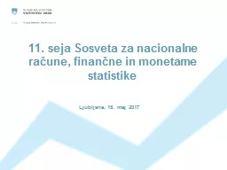 11. seja Sosveta za nacionalne račune, finančne in monetarne statistike