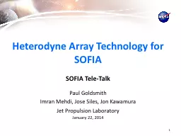 PPT-Heterodyne Array Technology for SOFIA