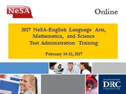 2017 NeSA-English Language Arts,