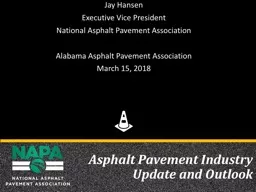 Asphalt Pavement Industry
