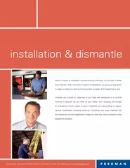 installation  dismantle When it comes to installation