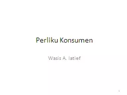 Perliku Konsumen Wasis  A.