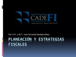 Planeación y estrategias fiscales