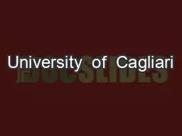University  of  Cagliari