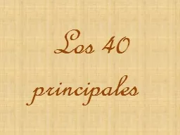 Los 40 principales Pintores