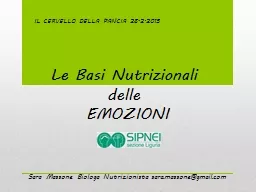 PPT-Sara Massone Biologa Nutrizionista sara