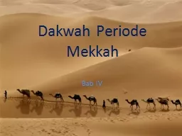 Dakwah   Periode   Mekkah