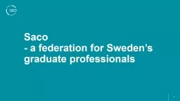 Saco  - a federation for Sweden’s graduate professionals