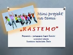 PPT-Mini projekt na temu