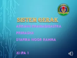 Sistem Gerak Arkiani Kramadisastra