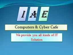 I A E Computers & Cyber Cafe