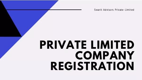 Online Procedure for Private Limited Company Registration