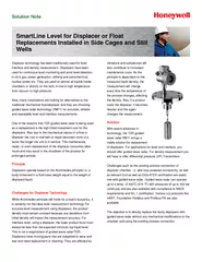 SmartLine Level for Displacer or Float Replacements In