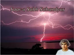 PPT-Soor-a Sabh Sahandyus Soor-a Sabh Sahandyus