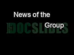 News of the                       Group