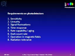 PPT-EDIT 2011 N. Dinu, T. Gys, C. Joram, S. Korpar, Y. Musienko, V. Puill, D. Renker