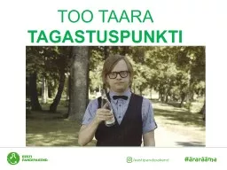 TOO TAARA  TAGASTUSPUNKTI