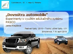 „Dovnútra automobilu“