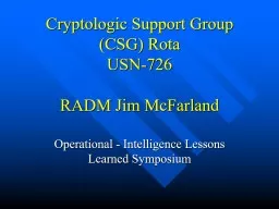 Cryptologic Support Group