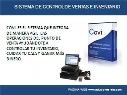 SISTEMA DE CONTROL DE VENTAS E INVENTARIO