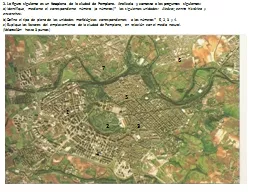 2. La figura siguiente es un fotoplano de la ciudad de Pamplona. Analícelo y conteste