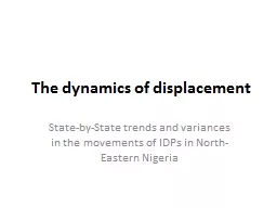 The dynamics  of  displacement