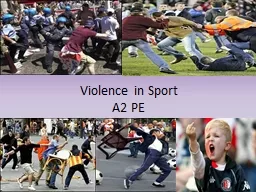 Violence  in Sport A2 PE
