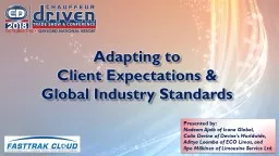 Adapting to  Client  Expectations &