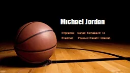 Michael Jordan Pripremio