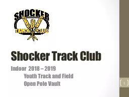 Shocker Track Club Indoor  2018 – 2019