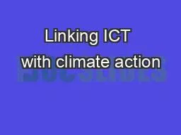 Linking ICT with climate action