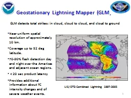 PPT-Geostationary Lightning Mapper (GLM)