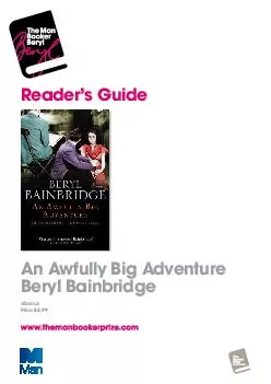 Readers Guide An Awfully Big Adventure Beryl Bainbridge Abacus Price 