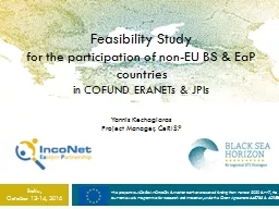 Feasibility Study for the participation of non-EU BS & EaP countries