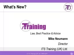 © ITS Training (UK) Ltd. 1999-2016