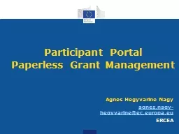 PPT-Participant Portal P aperless