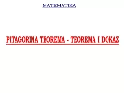 PPT-MATEMATIKA PITAGORIN A TEOREMA