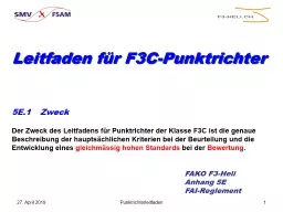 Punktrichterleitfaden 1 27. April 2019