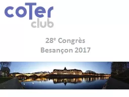 PPT-28 e Congrès Besançon 2017