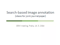Search-based image annotation