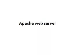 Apache web server Ceshtjet