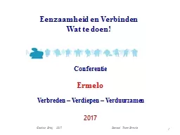 Eenzaamheid en Verbinden