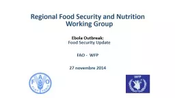 Regional Food Security and Nutrition Working Group