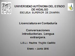 UNIVERSIDAD AUTÓNOMA DEL ESTADO DE HIDALGO