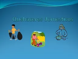 Quehaceres   domésticos